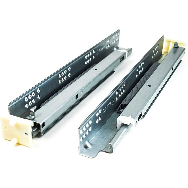 Berta Full Extension 8'' Soft Close Bottom Mount Metal Drawer Slide